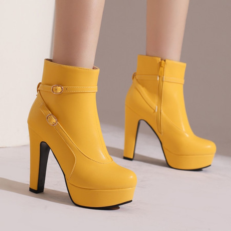Ethnic Modern Fashion - Botas de plataforma a la moda