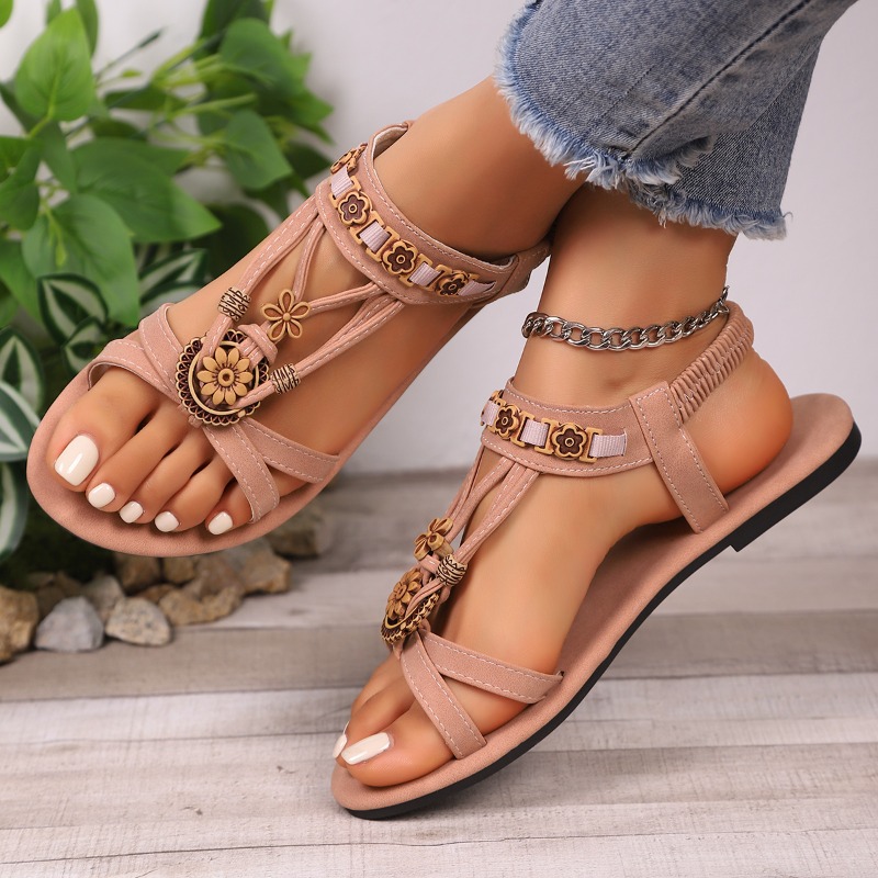 Sandalias de suela blanda de v - Ethnic Modern Fashion reseña y precio