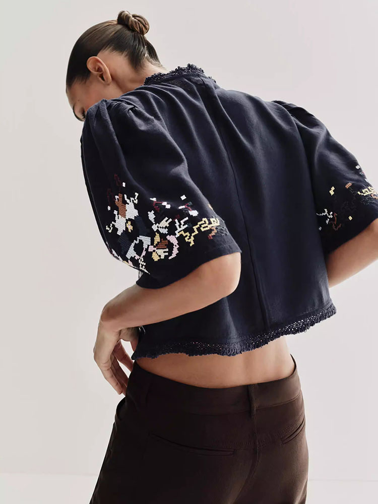 Nueva Blusa de Verano para Muj - Ethnic Fashion Design reseña y precio